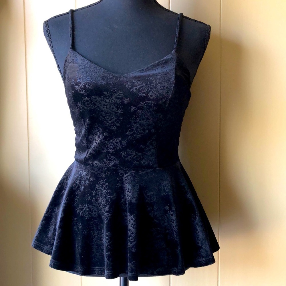 Velvet top